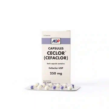 Picture of Ceclor 250mg Cap 1x12s